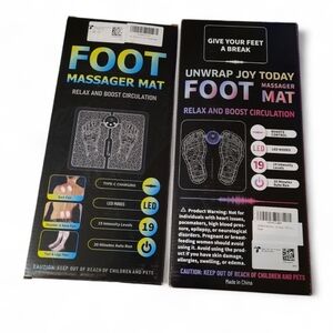 Foot Massager Mat with LED Modes Two